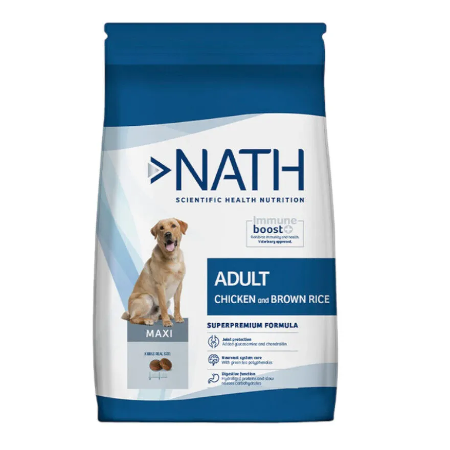 Nath Adult Maxi Frango ração para cães