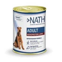 Nath Adult Monoprotein Cordeiro lata para cães