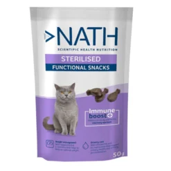 Nath Biscoitos Sterilised para gatos