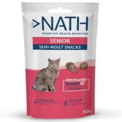 Nath Snacks Senior Semi-húmidos para gatos