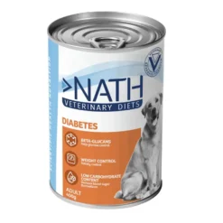 Nath Veterinary Diets Diabetes Borrego em lata para cães
