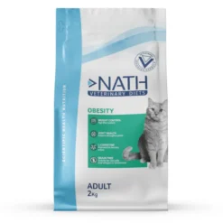 Nath Veterinary Diets Obesity Adult Ração para gatos