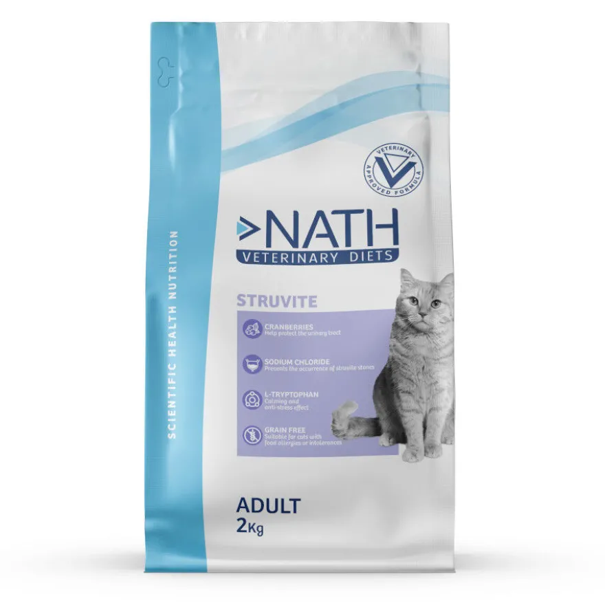 Nath Veterinary Diets Struvite ração para gatos