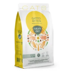 Natura Diet Kitten Frango ração para gatos