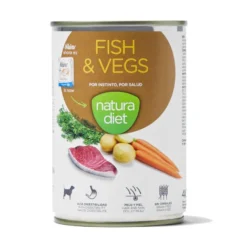 Natura Diet Peixe e Legumes latas para cães