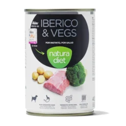Natura Diet Porco Ibérico e Legumes latas para cães