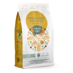 Natura Diet Sterilized Frango ração para gatos