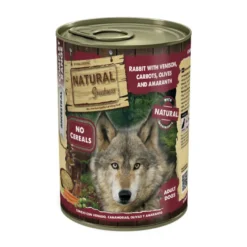 Natural Greatness Coelho com Veado Lata para cães