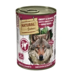 Natural Greatness Obesity & Diabetic Comida Húmida para cães