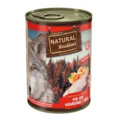 Natural Greatness Pato com Damasco e Trufa lata para cães