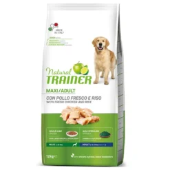 Natural Trainer Adult Maxi Frango ração para cães