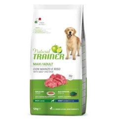Natural Trainer Adult Maxi Terneira ração para cães