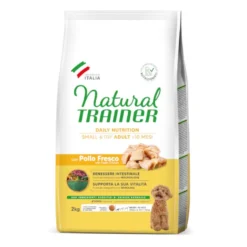 Natural Trainer Adult Small&Toy Ração de frango para cães