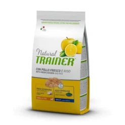 Natural Trainer Adult Small&Toy Ração de frango para cães