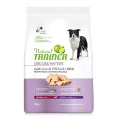 Natural Trainer Madure Medium Ração de frango para cães
