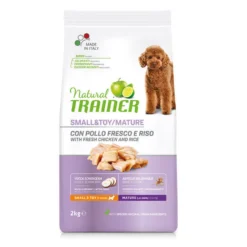 Natural Trainer Mature Small&Toy Frango ração para cães
