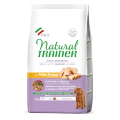 Natural Trainer Mature Small&Toy Frango ração para cães