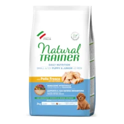 Natural Trainer Puppy/Junior&Mini/Toy Frango ração para cães