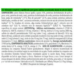 Natural Trainer Sterilised ração para gatos