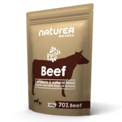 Naturea carne bovina saqueta para cães