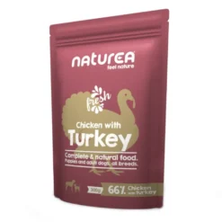 Naturea Comida húmida de Frango e Peru em saqueta para cães
