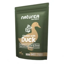 Naturea Frango e Pato saqueta para cães