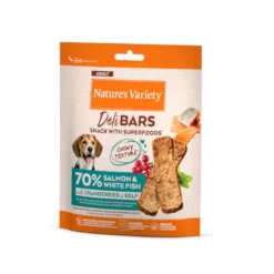 Nature's Variety Barritas Superfood de Salmão para cães