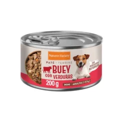 Nature's Variety Comida húmida de boi com legumes em lata para cães adultos mini