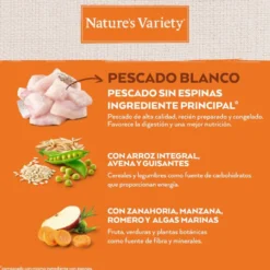 Nature's Variety Healthy Grain Sterilized Peixe Branco ração para gatos