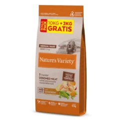 Nature's Variety No Grain Adult Medium Maxi Ração de frango para cães