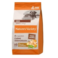 Nature's Variety No Grain Adult Mini Frango ração para cães