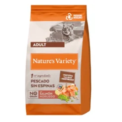Nature's Variety No Grain Adult Salmão da Noruega ração para gatos