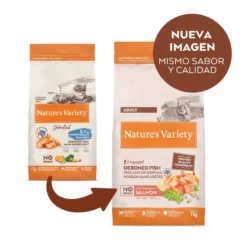 Nature's Variety No Grain Adult Salmão da Noruega ração para gatos
