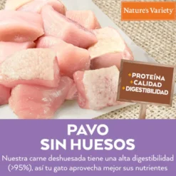 Nature's Variety No Grain Adult Sterilized Ração de peru para gatos esterilizados