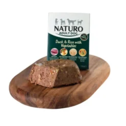 Naturo Adult pato com arroz e vegetais terrina para cães