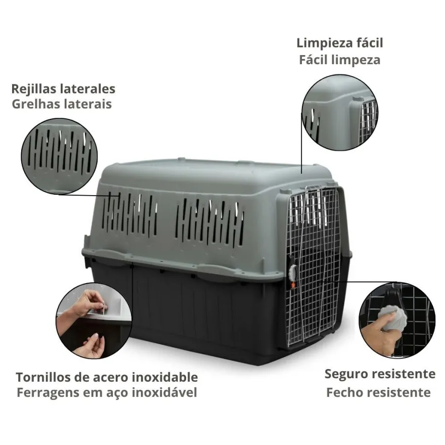 Nayeco Bracco Travel IATA Transportadora para cães