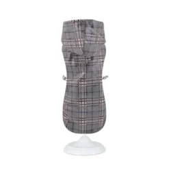 Nayeco British Capa de Chuva Impermeável com Capuz para cães