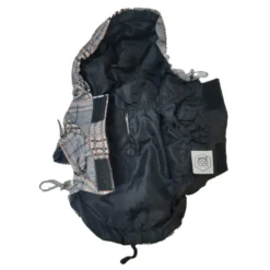 Nayeco British Capa de Chuva Impermeável com Capuz para cães