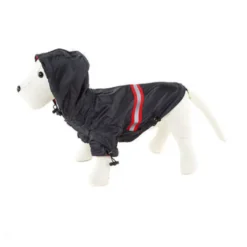 Nayeco Capa de Chuva Impermeável Refletor Azul para cães