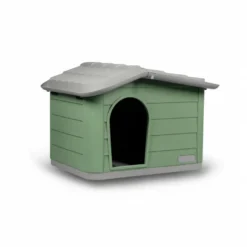 Nayeco Eco Line Casota desmontável na cor sálvia para cães