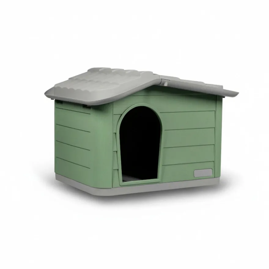 Nayeco Eco Line Casota desmontável na cor sálvia para cães