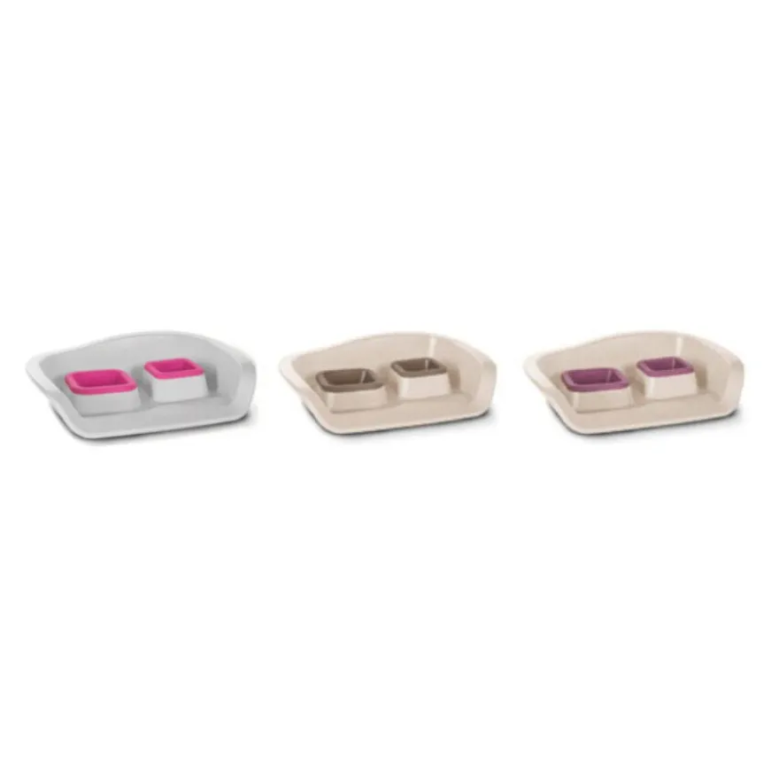 Nayeco Nembo Comedouro Duplo para cães e gatos