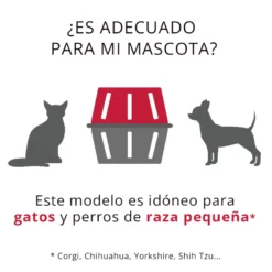 Nayeco Saco de Transporte com Janela para cães