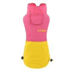 Nayeco X-TRM Capa de Chuva Rosa e Amarela para cães