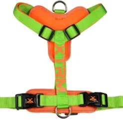Nayeco X-TRM Cronos Neon Peitoral Verde para cães