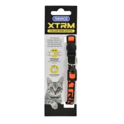 Nayeco X-Trm Neon Flash Laranja coleira para gatos