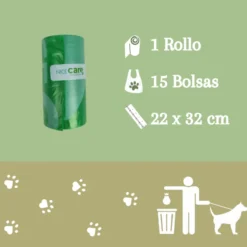 Nice Care Basic Rolo de sacos higiénicos para cães