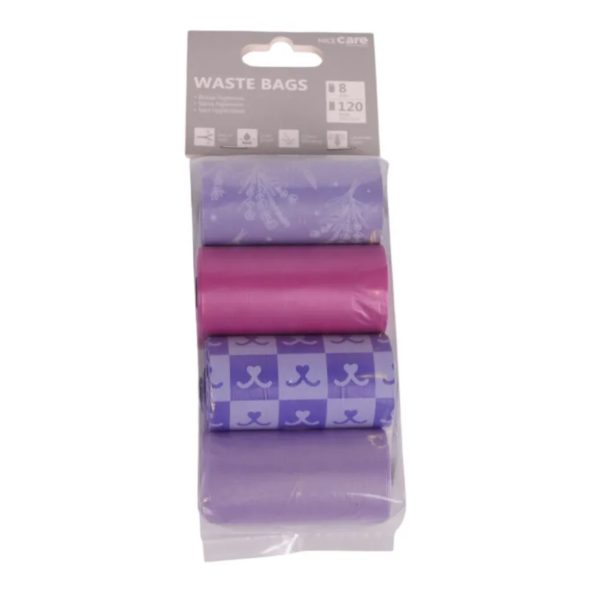 Nice Care Basic Sacos higiénicos lavanda para cães