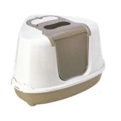 Nice Care Caixa de areia Flip Corner Bege para gatos