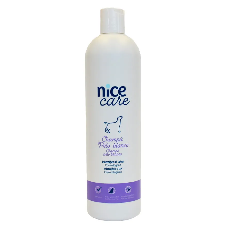 Nice Care Champô Pelo Branco para cães